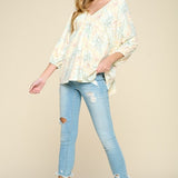 Delicate Gardens Top - LAST ONES FINAL SALE