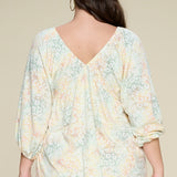 Delicate Gardens Top - LAST ONES FINAL SALE