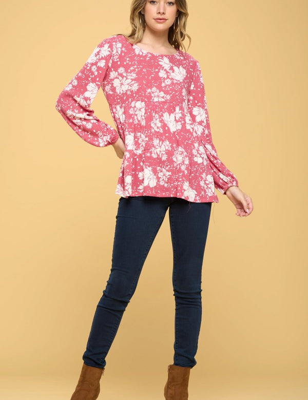 Arya Floral Top - LAST ONES FINAL SALE