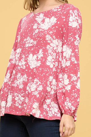 Arya Floral Top - LAST ONES FINAL SALE