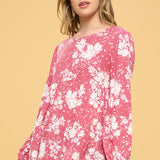 Arya Floral Top - LAST ONES FINAL SALE