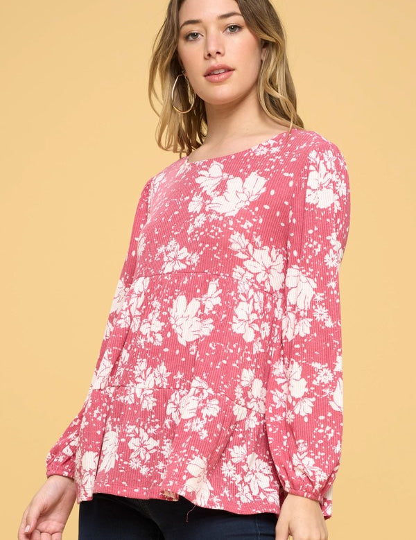 Arya Floral Top - LAST ONES FINAL SALE