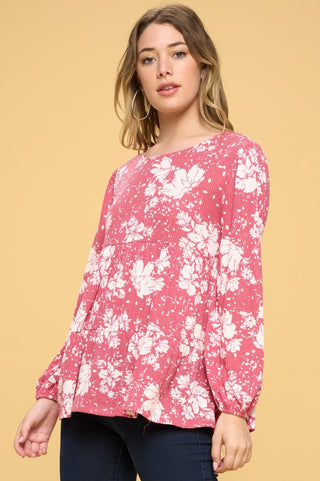 Arya Floral Top - LAST ONES FINAL SALE