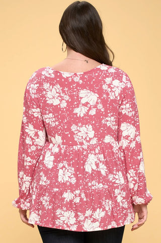 Arya Floral Top - LAST ONES FINAL SALE
