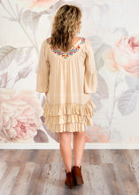 Load image into Gallery viewer, Frances Embroidered Shift Dress

