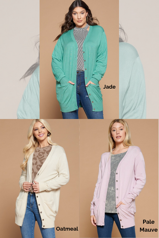 Miranda Cardigan - 3 Colors - FINAL SALE