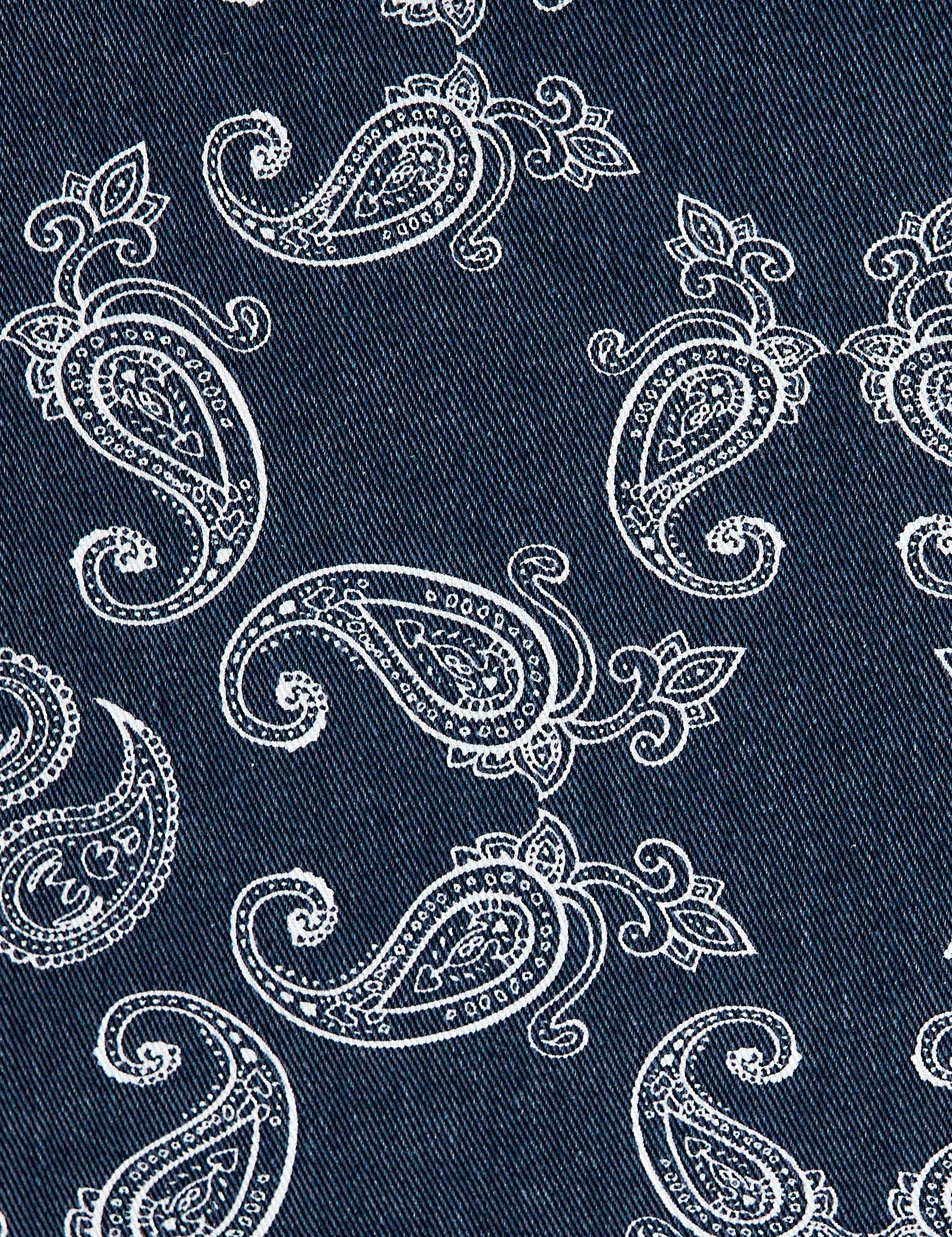 Paisley Print Denim Jacket* FINAL SALE *