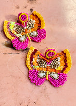 Load image into Gallery viewer, Adella Butterfly Earrings - 2 Colors - FINAL SALE
