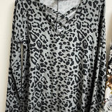 Trixie Leopard Top - 2 colors - LAST ONES FINAL SALE