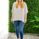 Mellie Top - 5 Colors. - LAST ONES FINAL SALE