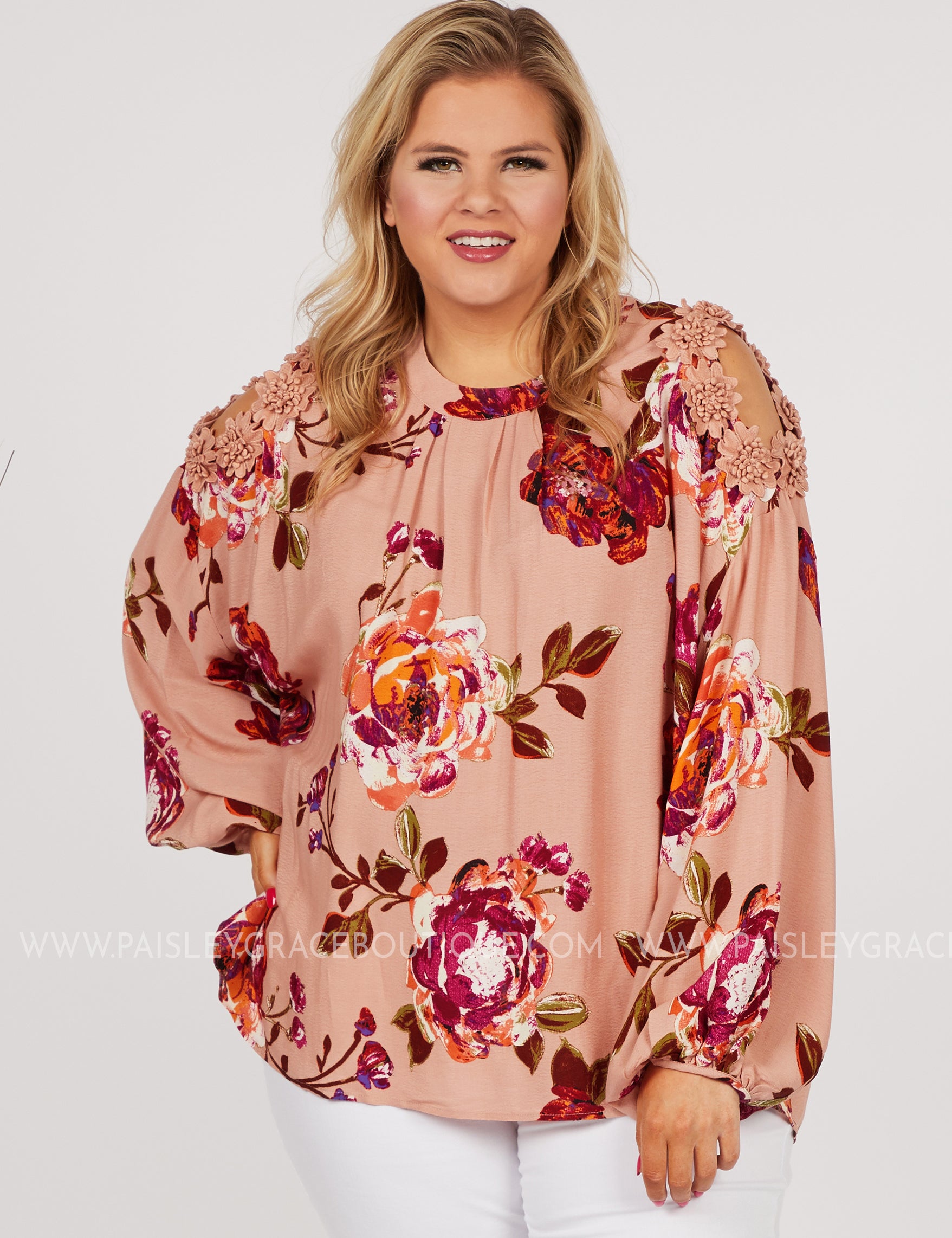 Floral Passion Top - LAST ONES FINAL SALE