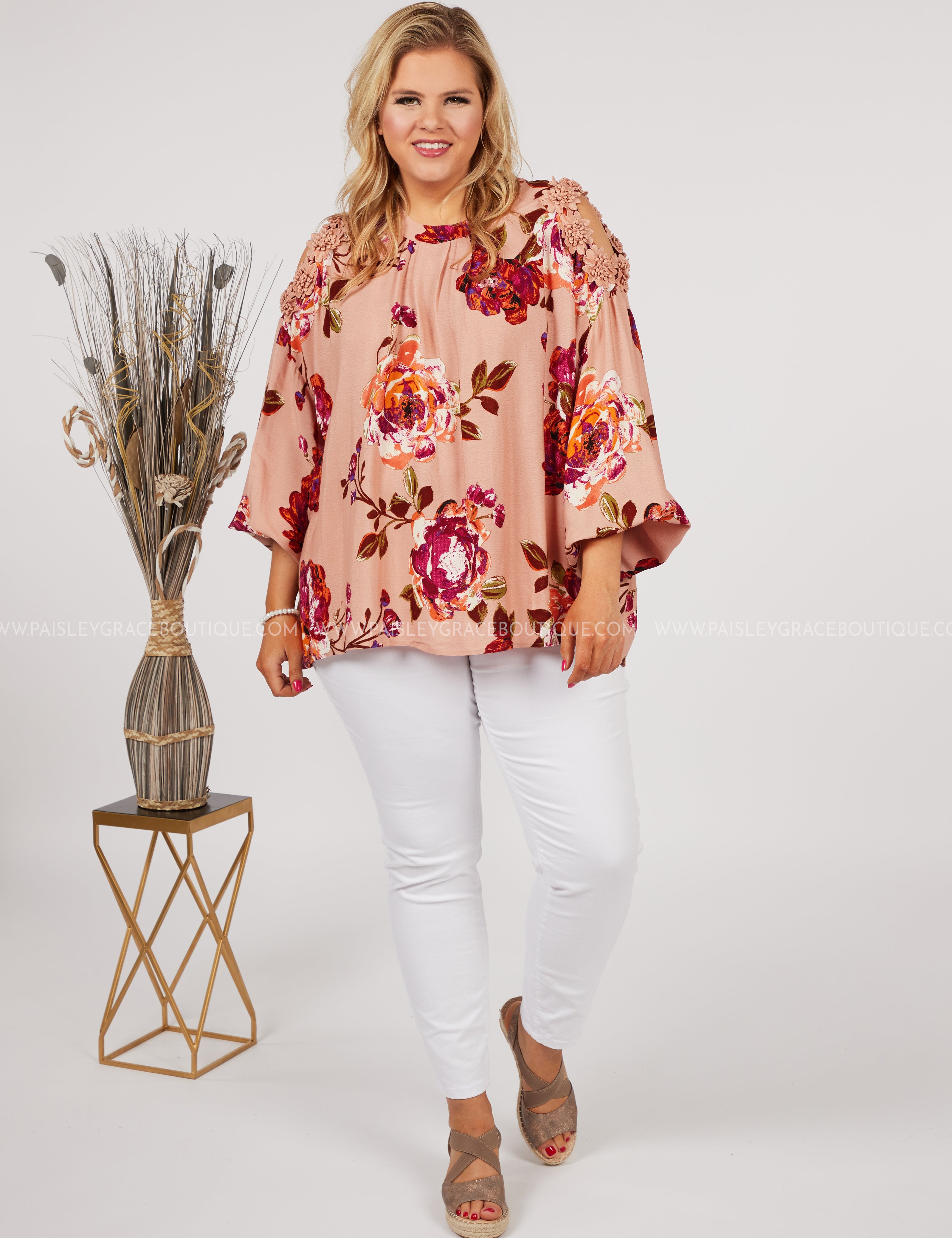 Floral Passion Top - LAST ONES FINAL SALE