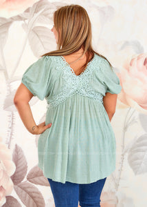Lace is More Top - FINAL SALE