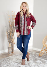 Load image into Gallery viewer, Rosaline Button Up  - FINAL SALE
