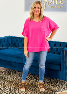 All In For Love Top - Pink FINAL SALE CLEARANCE