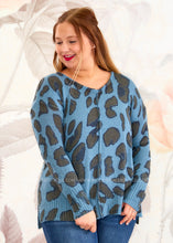 Load image into Gallery viewer, Priscilla Sweater - Blue - FINAL SALE CLEARANCE

