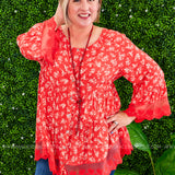 All I Could Want Top - RED* LAST ONES FINAL SALE *