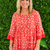 All I Could Want Top - RED* LAST ONES FINAL SALE *