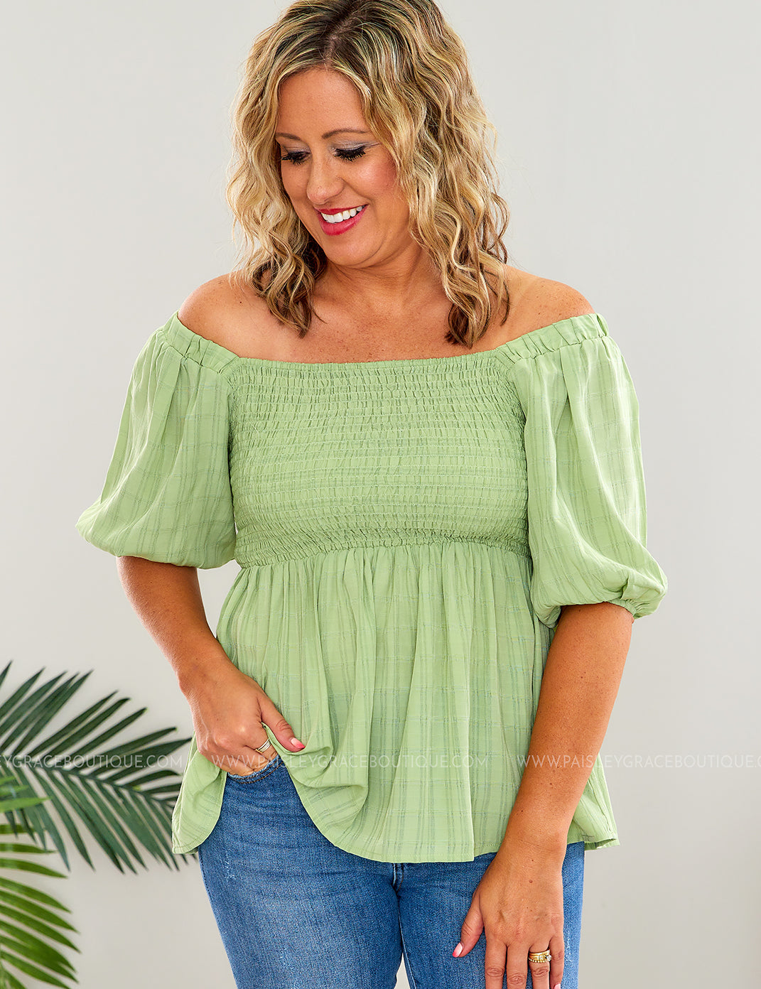 Lay All Your Love On Me Top - LAST ONES FINAL SALE
