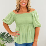 Lay All Your Love On Me Top - LAST ONES FINAL SALE