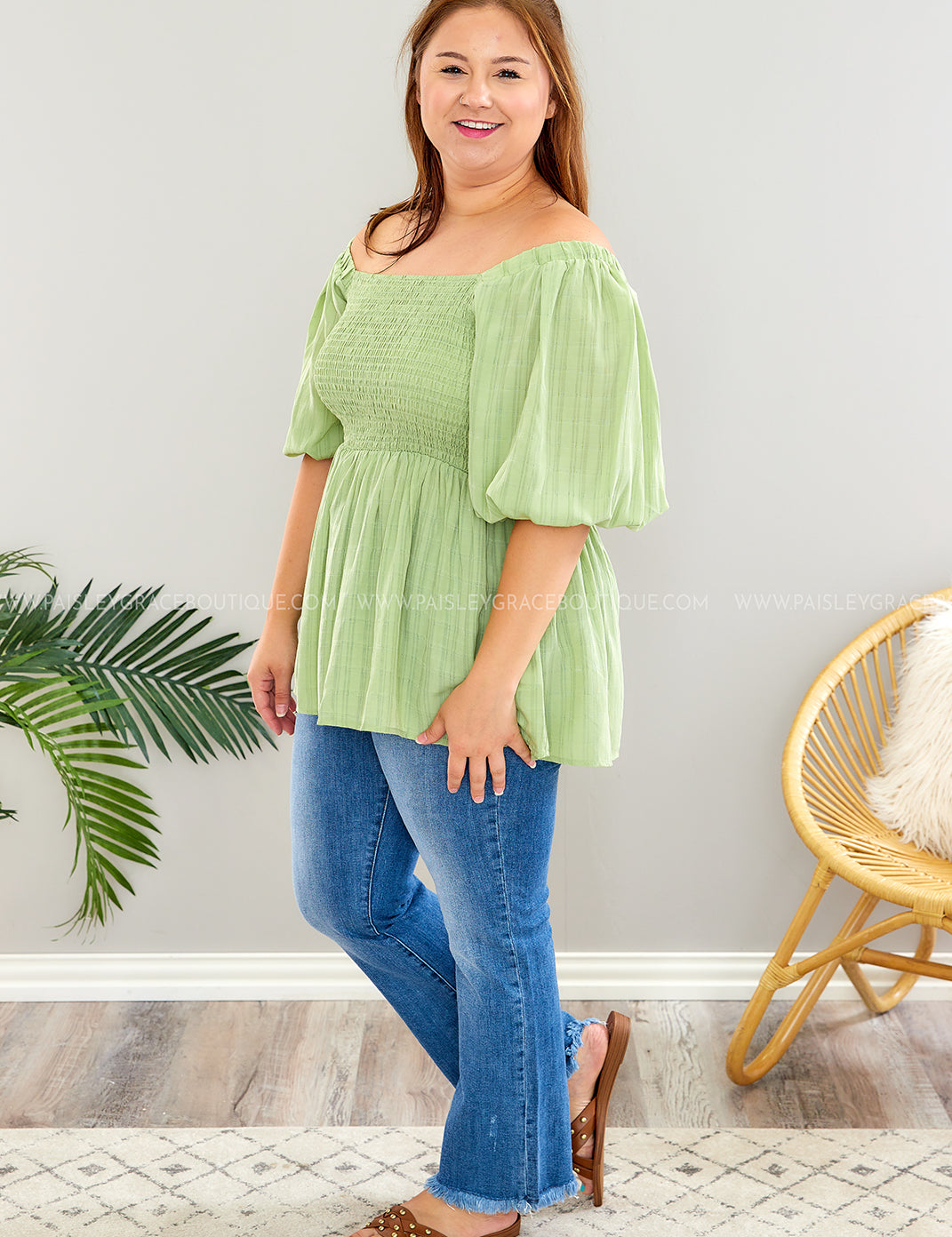 Lay All Your Love On Me Top - LAST ONES FINAL SALE