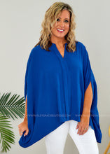 Load image into Gallery viewer, Something About You Top - Royal Blue - FINAL SALE

