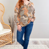 Into the Deep Top -Taupe/Grey - LAST ONES FINAL SALE