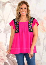 Load image into Gallery viewer, Awaited Love Embroidered Top - FINAL SALE CLEARANCE
