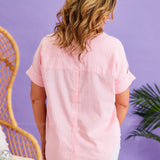Pretty Flirty Top - Pink - LAST ONES FINAL SALE