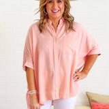 Off Into the Sunset Top - Rose* FINAL SALE *