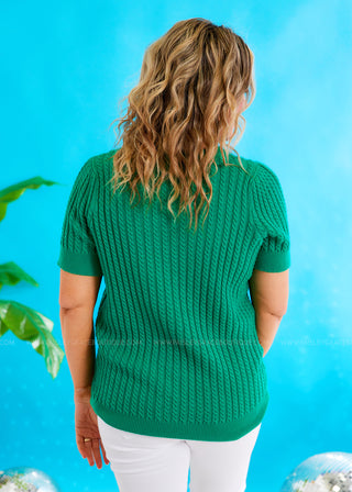 Made To Wow Sweater - Green* FINAL SALE *
