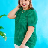 Made To Wow Sweater - Green* FINAL SALE *