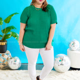 Made To Wow Sweater - Green* FINAL SALE *