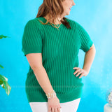 Made To Wow Sweater - Green* FINAL SALE *
