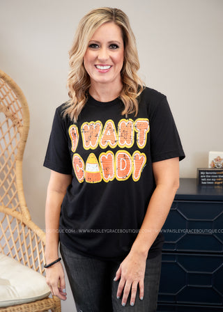 I Want Candy Tee - LAST ONES FINAL SALE