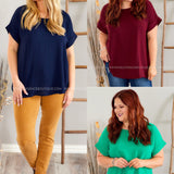Lydia Top - 3 Colors.* LAST ONES FINAL SALE *