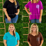 Maximum Sparkle Top - 4 Colors.* LAST ONES FINAL SALE *