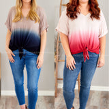 Effortless Edge Top - 2 Colors - LAST ONES FINAL SALE