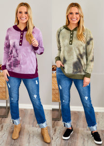Brisk Mornings Top - 2 Colors - FINAL SALE