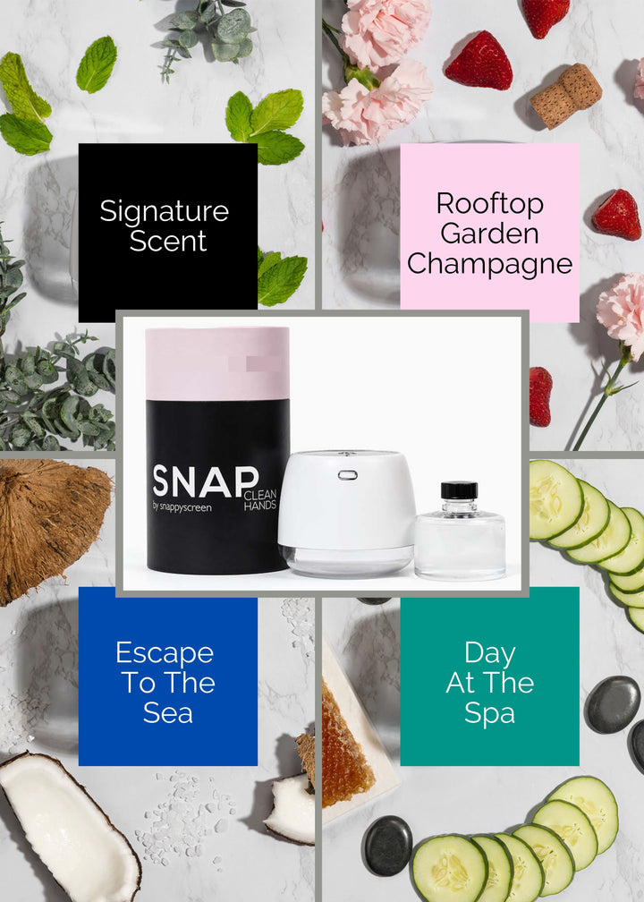 Snappy Screen Touchless Mist Sanitizer