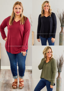 Home Stretch Top - 3 Colors - FINAL SALE