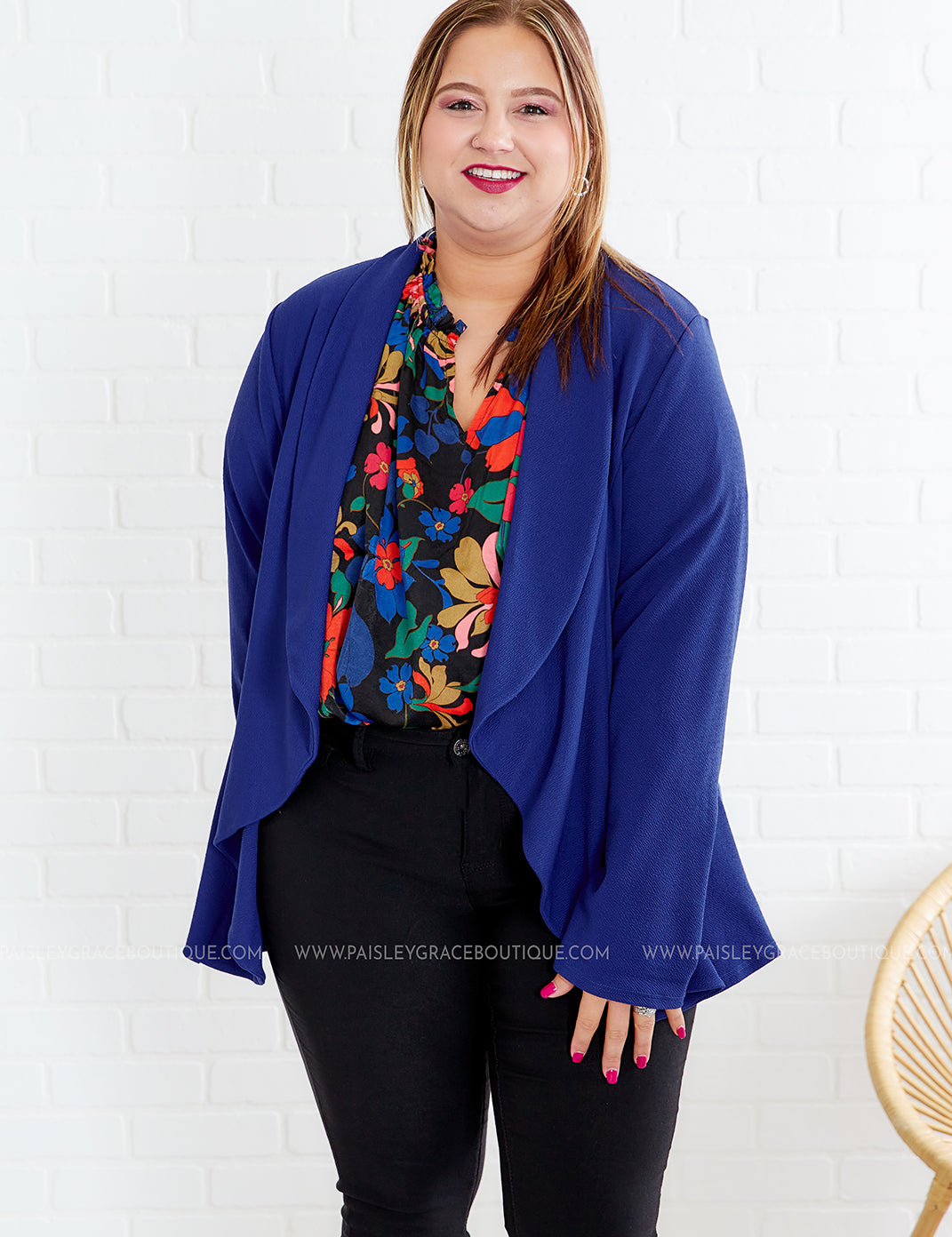 Call Me Maybe Blazer - Royal Blue* LAST ONES FINAL SALE *
