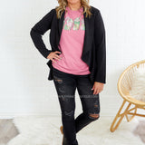 Call Me Maybe Blazer - Black* FINAL SALE *