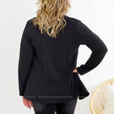 Call Me Maybe Blazer - Black* FINAL SALE *