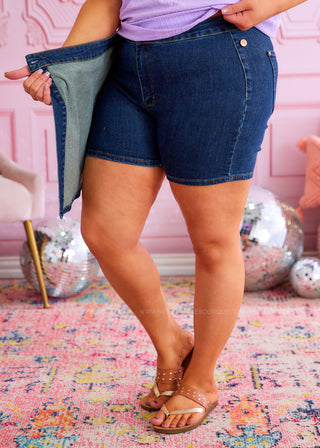 Joanna Denim Skort by Judy Blue - LAST ONE FINAL SALE