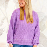 Joanna Sweater - Orchid* LAST ONES FINAL SALE *