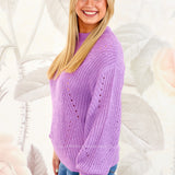 Joanna Sweater - Orchid* LAST ONES FINAL SALE *