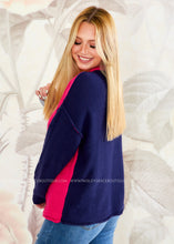 Load image into Gallery viewer, Best Case Scenario Sweater - Fuchsia - FINAL SALE
