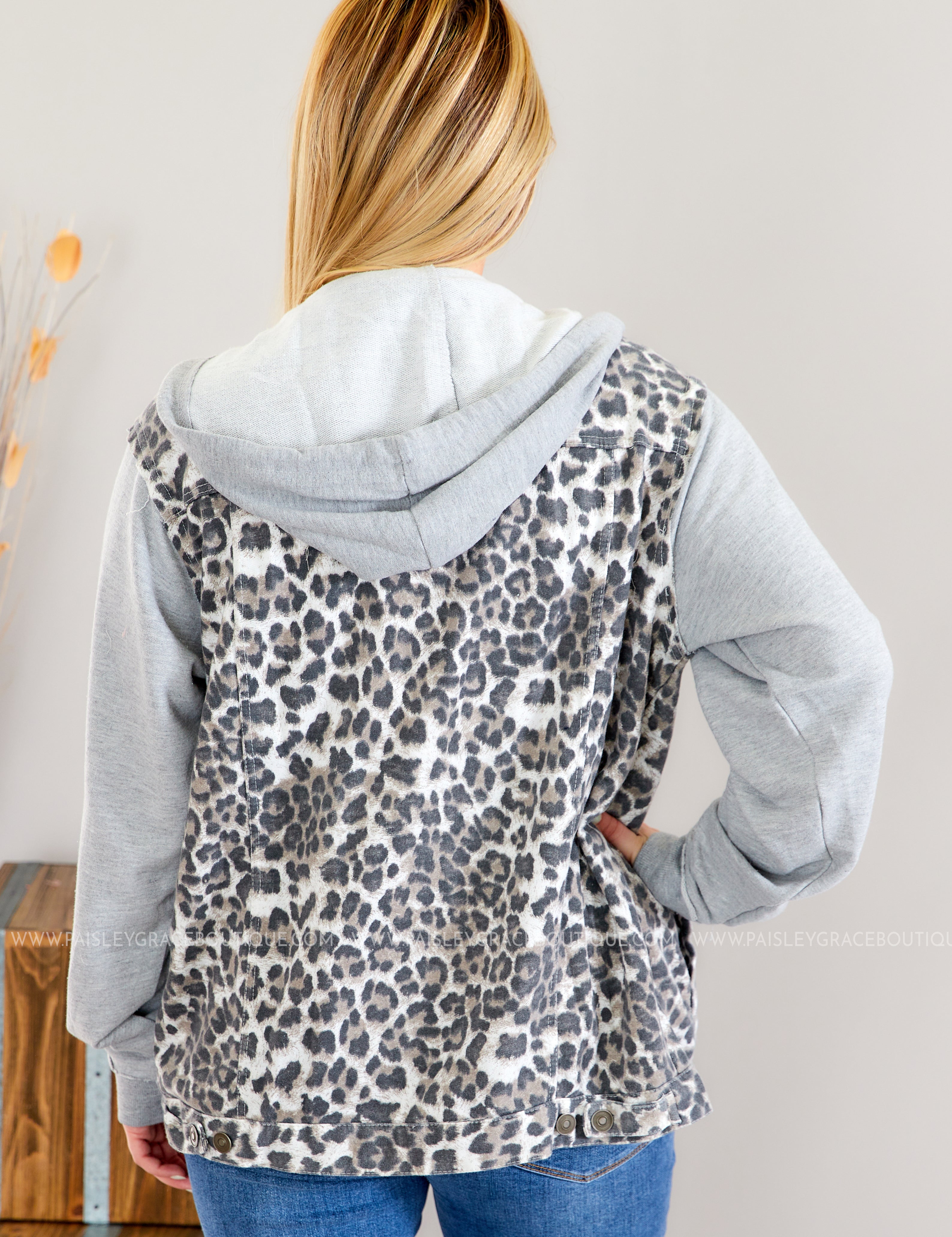 Ready For The Chill Jacket - Leopard* LAST ONES FINAL SALE *