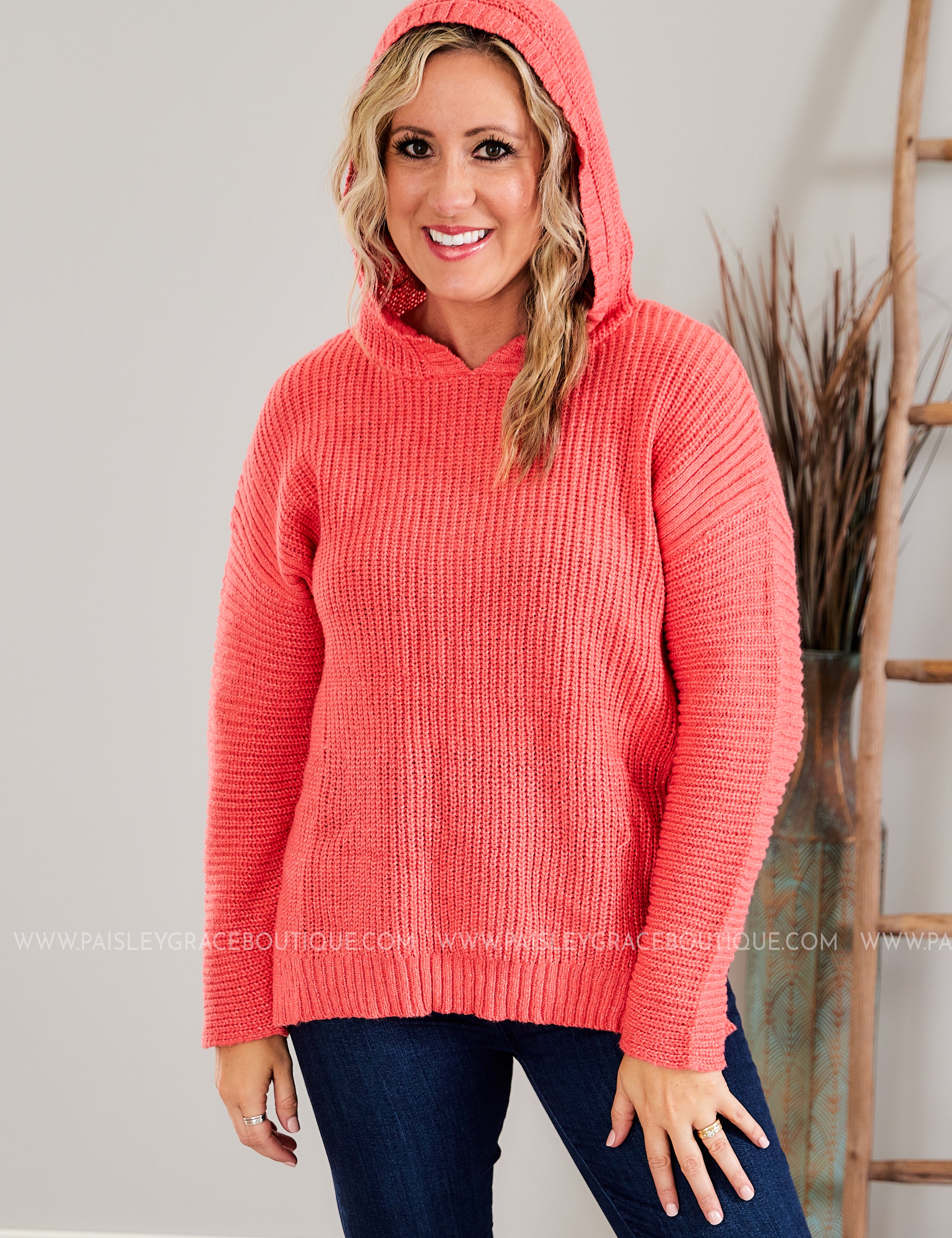 Sense of Wonder Hooded Sweater - 2 Colors - LAST ONES FINAL SALE